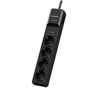 p0420sud0-de CYBERPOWER Multiprise 4xschuko 2xusb obturateur de sécurité interrupteur marche/arrêt câble 1,8m