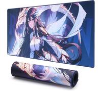 P046-L Mouse Pad,Rubber,Purple,90 × 40 × 0.5 cm