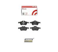 BREMBO - Jeu de 4 plaquettes de frein P 23 160 - Réf. 1395261