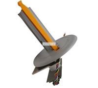 P1037974-040 Liner Take Up Broche et moteur pour imprimante thermique Zebra ZT231 203 dpi 300 dpi