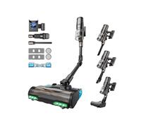 p11 mopping aspirateur balai sans fil - puissance d'aspiration de 55 kpa/550w - longue autonomie 60min - réservoir d'eau 340ml - trois vitesses