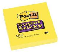 P12 3x3 Yellow Super Sticky Notes