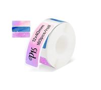 P12 Label Printer Sticker 12 * 40mm Label Tape Thermal Printer Paper 160pcs/roll ，Compatible for D30 Mark P12 P11 Labelle(12x40mm-J)