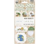 P13 Craft autocollants décoratifs pour Bullet Journal Scrapbooking, There is no Planet B