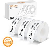 P15 Labels,3 Rolls 15mm*50mm Self-Adhesive Thermal Label Tape,Compatible with P15 Label Printer,White,130 Labels/Roll