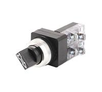 P155 250V 6A Electrical Rotary switch knob 30mm 25mm 2 position/3 position Selector Button switch 1NO TSS-25 TSS-30 NWPNLXEA(TSS-25 25MM,3 position)