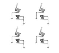 P17- CABANES | Modèle d'Appui-tête CABANES | Lot 4 Couples (6 Coups de Feu)| Dimensions: Tige H. 12,5 cm, L. 7 | Non Amovible | Appui-tête pour Canapé en Cuir et Similcuir