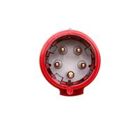 P17 TEMPRA PRO 555129 Fiche mobile 5P 16A 400V rouge IP44