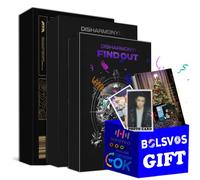 P1Harmony - DISHARMONY: FIND OUT [Random ver.] (3rd Mini Album) ONE Album+Pre Order Limited Benefits+BolsVos K-POP eBook (28p), Photocards