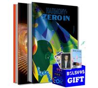 P1Harmony - HARMONY: ZERO IN [Full Set ver.] (4th Mini Album) 2 Albums+Pre Order Limited Benefits+BolsVos K-POP eBook (21p), Photocards