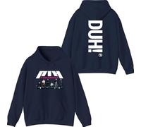 P1Harmony Merch Photos Sweat à capuche à manches longues Duh Album Tour Pullovers Tenues décontractées Unisexe, bleu marine, M