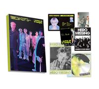 P1Harmony - UNIQUE 9th Mini Album (Photobook C Ver.) CD-R + Hero Missing Card + Sticker + Folded Poster + 3 Extra Photocards Official K-POP Sealed Album
