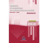 P2- Contrôle et production de l'information financière -T2- Enoncé Frédéric Chappuy (Auteur)