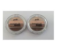 P2 Lot de 2 SHADES OF NUDE Palette Fards à paupières 030 Warm Nude