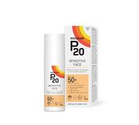 P20 Sensitive Face SPF50+ Crème de protection UV | 50 grammes | Anti-âge - Non gras | Très efficace | Protège le visage contre les rayons UV avec facteur de protection solaire 50+