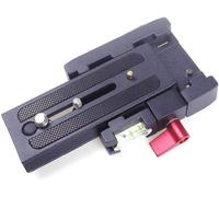 P200 Quick Release Clamp Base Plate Tripod Screw Mount for DSLR Camera Camcorder Manfrotto 500Ah 501HDV 503HDV 701HDV 519/577/561/Q5 etc.