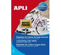 P20f 20 Etq Polyester Jaune 210x297