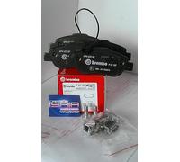 P23107 BREMBO KIT 4 PLAQUETTES PATINS DE FREIN ANT POUR FIAT 500/13D MULTIJET...