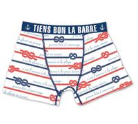 P2G Boxer Humoristique Tiens Bon la Barre Taille XL