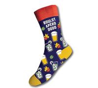 p2g Chaussettes Hommes Humoristique Boulot Apero Dodo Taille 39/45
