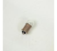 P2R Ampoule baïonnette verre rond BA9s 12V 10W blanche compatible avec scooter