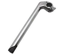 POTENCE VTT A PLONGEUR P2R ALU 22,2-250mm RELEVE 30° CINTRE 25,4 L 40mm ARGENT