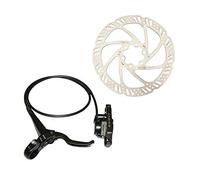 P2R (Cycle) Frein a Disque VTT hydraulique tektro Auriga 2.85 Avant Post Mount avec Disque 160mm et Adaptateur Noir