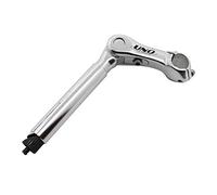 P2R (Cycle) Potence City a Plongeur reglable 22,2-25,4mm l 105mm Argent pour Cintre 25.4mm