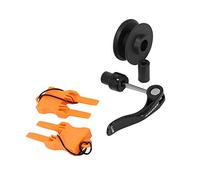 P2R (Cycle) Repose Chaine pour axe traversant 12mm avec Support pour plaquette Frein a Disque