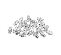 Vis creuse tendeur de cable velo m10 fendue alu argent (sachet de 25 pieces)