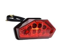 P2R Feu arrière compatible avec Moto Rieju 50 MRT 12V a LED cabochon rouge