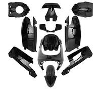 Carrosserie-carenage scoot adaptable peugeot 50 vivacity 3 2008+ noir brillant (kit 10 pieces) --