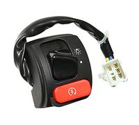 P2R (Motorisé) COMMODO-COMMUTATEUR ADAPTABLE MBK 50 BOOSTER 2000>, NG 2000> STUNT 2000>-YAMAHA 50 BWS 2000>, BW BUMP 2000>, SLIDER 2000> DROIT -SELECTION P2R-