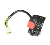 P2R (Motorisé) COMMODO-COMMUTATEUR ADAPTABLE MBK 50 NITRO 1997>2012-YAMAHA 50 AEROX 1997>2012 GAUCHE -P2R-