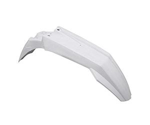 P2R (Motorisé) GARDE BOUE AVANT 50 A BOITE ADAPTABLE RIEJU 50 MRT 2009>, MRT ENDURO 2009>, MRT PRO 2009>, MRT SM 2009> BLANC BRILLANT (VENDU A L'UNITE) -CARROSSERIE-CARENAGE-