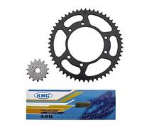 P2R (Motorisé) KIT CHAINE ADAPTABLE DERBI 50 SENDA 2000>2001 420 15X53 (ALESAGE 105mm) -P2R-