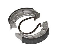 P2R (Motorisé) MACHOIRE DE FREIN CYCLO ADAPTABLE PEUGEOT 103 SPX-RCX AV ET AR (DIAM 90mm -1 RESSORT- NID D'ABEILLE) (VENDU A LA PAIRE)