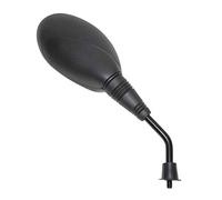 P2R (Motorisé) RETROVISEUR SCOOT ADAPTABLE PIAGGIO 50 ZIP 2010> NOIR DROIT (HOMOLOGUE) -P2R-