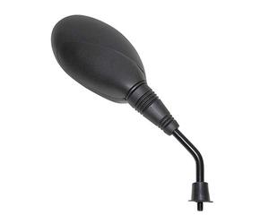 P2R (Motorisé) RETROVISEUR SCOOT ADAPTABLE PIAGGIO 50 ZIP 2010> NOIR DROIT (HOMOLOGUE) -P2R-