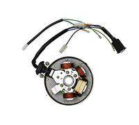P2R (Motorisé) STATOR ALLUMAGE CYCLO ADAPTABLE PEUGEOT 103 ELECTRONIQUE 6V AVEC CAPTEUR (AVEC PLATINE) -P2R-