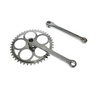 P2R Pédalier City Acier Chrome à clavette Plateau chaîne 46D. 3.30