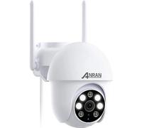 P3 Caméra de surveillance dôme extérieur sans fil ANRAN 5MP BLANC G