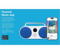 P3 - Enceinte Bluetooth Sans Fil Rechargeable Avec Ipx5 Et Double Jumelage Stéréo - Bleu Et Blanc