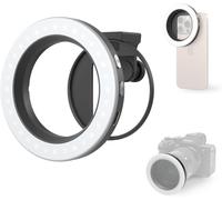 P30 Lampe Vidéo Led Annulaire Vibe 67 Mm, Compacte Et Bicolore Avec Cri ¿ 90, Pour Supports/Etuis/Objectifs De Téléphone 67 Mm, Pour Kit Adaptateur De Filtre Fileté Universel - 520[GBP6278225]