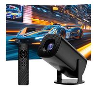 P30 Mini Projecteur avec Wi-FI&Bluetooth,Videoprojecteur sous Android11 pour la l'extérieur,Projecteur Portable avec Une résolution de 1280×720p,Compatible avec Les Smartphones&Les Enceintes (Noir)