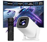 P30 Pro Mini Projecteur Video,WiFi 6 + Bluetooth,Auto Keystone Videoprojecteur Faible Bruit,Android 11,Retroprojecteur 1280 * 720P pour TV/Téléphone/Haut-Parleur,Rotation à 180° Projecteur Portable