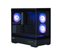 Boitier Mini Tour Micro ATX Zalman P30 V2 RGB avec panneaux vitrés (Noir)