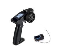 P32 for Turbo for Course 91803G-C 2.4G 4CH VT système LCD Affichage émetteur Radio télécommande avec récepteur for Voiture Bateau RC(Black with 1Rx)