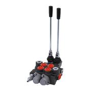 P40 Hydraulic Control Valve - Multi Way Reversing Valve | Tractor Loader Excavator Hydraulic Spool | Cast Iron Hydraulics Valves | Pilot Operated Safety for Industrial Agricultural Equipment