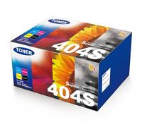 P404C Pack de 4 Cartouche de toner Compatible pour Toner Samsung C480W pour Samsung Xpress SL-C430W C483W C480FW C48X C480 C430 CLT-K404S CLT-C404S CLT-M404S CLT-Y404S CLT-404S noir/cyan/magenta/jaune